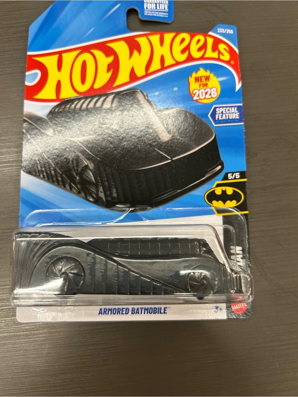 Hot Wheels Armored Batmobile